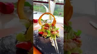 Bali’de sonsuzluk havuzlu restaurant  #shortsvideo #balivacation