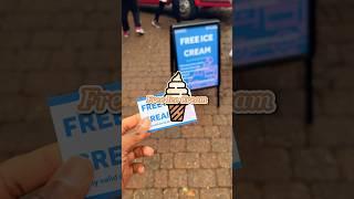 Come With Me To A Career’s Fair!  (And Claim  A Free Ice Cream!) | UNIVLOG | #shorts