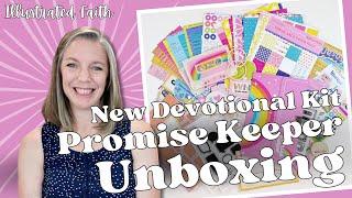 Promise Keeper Devotional Unboxing || Word Nerd || Illustrated Faith