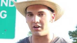 Cody Slaughter cuts an ad for Walkin On The Blvd at Elvis Week 2013 (video)