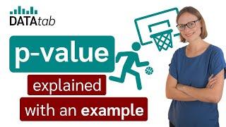 p-value  -  easily explained with an example