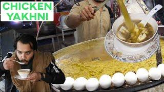 Chicken Yakhni Recipe Bazar Wali || Chicken Soup Winter Special