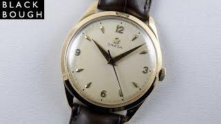 Omega Trésor Ref. 2624 18ct gold vintage wristwatch, circa 1949