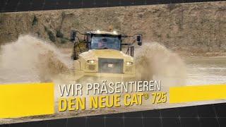 Cat® 725 Knickgelenkter Muldenkipper | Einführungsvideo