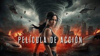 Película CATÁSTROFE. Ciudad destruida por súper ciclón. Película de acción, aventura en español HD