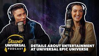 Details Revealed About Entertainment Experiences at Universal Epic Universe