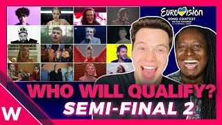 Eurovision 2023: Semi-Final 2 qualifiers prediction (before rehearsals)