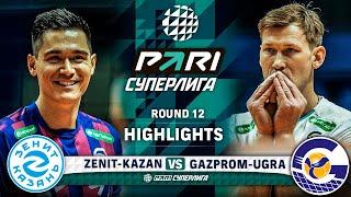 Zenit-Kazan vs. Gazprom-Ugra | HIGHLIGHTS | Round 12 | Pari SuperLeague 2024