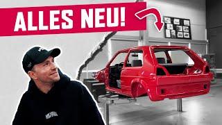 Holyhall | Der ZUSAMMENBAU geht WEITER! | VW Golf 2! 