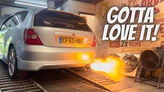 Going Harder! Honda Civic Ep3 TypeR Tuned Up!