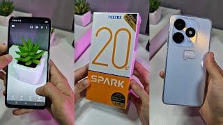 TECNO SPARK 20C Unboxing & Simple Test !! Budget Phone 2024