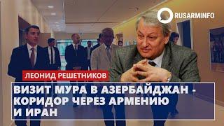 Визит Мура в Азербайджан - коридор через Армению и Иран: Решетников