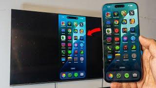 Screen Mirroring iPhone 16 Pro to TV & Share iPhone with Smart TV [2025]