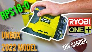 2022 RYOBI 18V PALM SANDER - GET THIS ONE!!