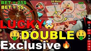  Live Roulette | Exclusive Thursday Loucky Double bet100$ for Bet at Las Vegas Casino 2024-09-19