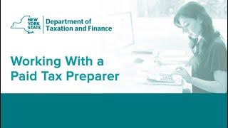 Working With a Paid Tax Preparer