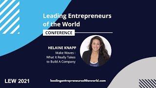 What It Really Takes to Build A Company | Helaine Knapp | CITYROW