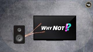 Why Can't I Connect Speaker Wire to my TV?