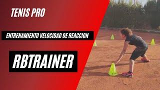 Entrenamiento tenis profesional. Agilidad y velocidad de reacción