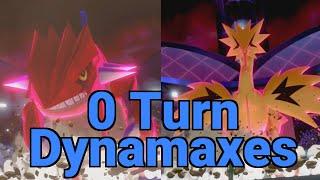 Both Trainers Got 0 Turn Dynamaxes - Competitive Pokemon VGC Series 13 Battles