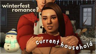 all I want for winterfest... is a taken man?? | sims 4 current household (vanilla)