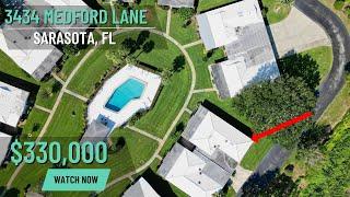 3434 Medford Lane, Sarasota - New 2 Bed Villa Listing