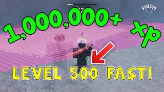 HOW TO EFFECTIVELY FARM XP IN FISCH(LATEST METHODS) ROBLOX