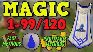 1-99/120 Magic Guide 2022 - Fastest Methods & Money Makers - Runescape 3