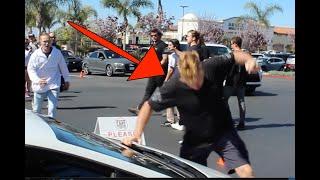 South OC Cars and Coffee Lamborghini Fight