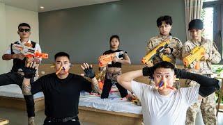 Nerf Guns War : The War Nerf Gun Of Men S.W.A.T Seal Team Fight Mr.Black Dangerous Criminal Group