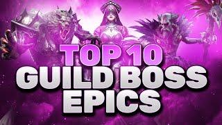 TOP 10 BEST EPIC HEROES for GUILD BOSS (Ranked 10 to 1)