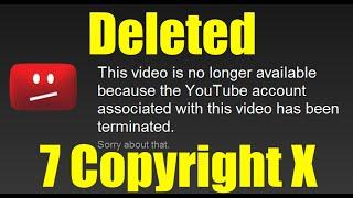 ️ Youtube DELETED My Lawyer Channel after 7 FALSE Copyright Strikes ️