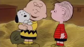 Charlie Brown meets Snoopy