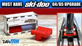 GEN 4/5 SKIDOO SKI RUBBER INSTALL | More control, more reliable!