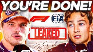 What Verstappen JUST SAID BACK About Russell SHOCKS The ENTIRE F1 GRID!