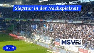 Michelbrink Siegtor in der Nachspielzeit. MSV: SVR 2:1