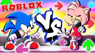 Sonic VS Amy!! - ROBLOX Friday Night Funkin' (Funky Friday)