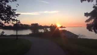 Toronto Sunrise 2014 08 19 West End Mimico By The Lake Norris Cres Park