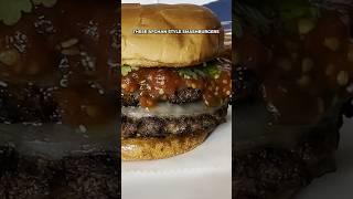 Afghan style smashburger         #fyp #viral #afghan