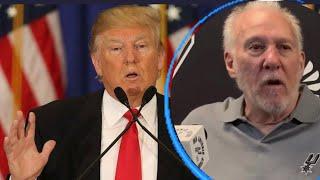 Spurs Gregg Popovich Calls Donald Trump 'Racist Liar' & 'Pathetic' in Presidential Election Rant