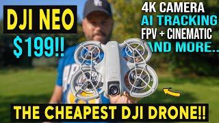 DJI NEO Review - 4K SELF FLYING DRONE