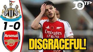 (RANT) DISGRACEFUL PERFORMANCE!! |  NEWCASTLE UNITED 1-0 ARSENAL  PREMIER LEAGUE LIVE REACTION 