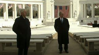 Former presidents call for unity, peaceful transition of power on Inauguration Day