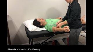 Range of Motion Measurement: Shoulder Abduction