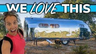 The PERFECT Travel Trailer for Off Grid Camping - Bowlus Volterra #rvlife