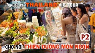 THAILAND TRAVEL TO BANGKOK PATTAYA VIP TOUR Part 2 | Street Food Paradise Icon Siam Shopping Center