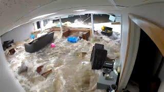 Basement wall collapses under pressure of Ida flood waters