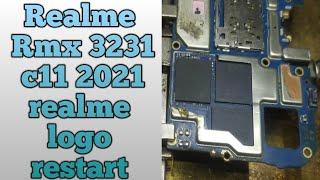 realme c11 2021 Realme logo restart problem solve