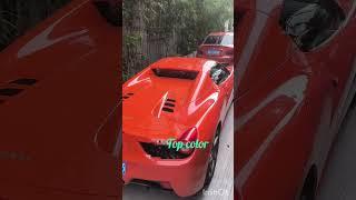 the Ferrari Orange 458 Spider: Unleashing Performance and Style#ferrari #car #luxury