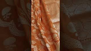 Pure Banarasi Katan Silk Handloom Made With Silk Trade Mark 90445 41225